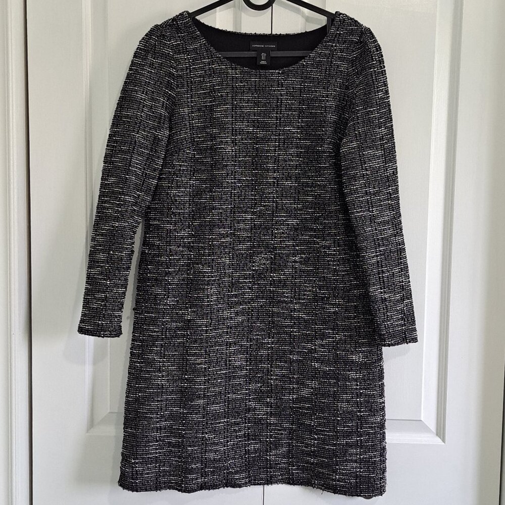 Adrienne Vittadini Black + White Dress